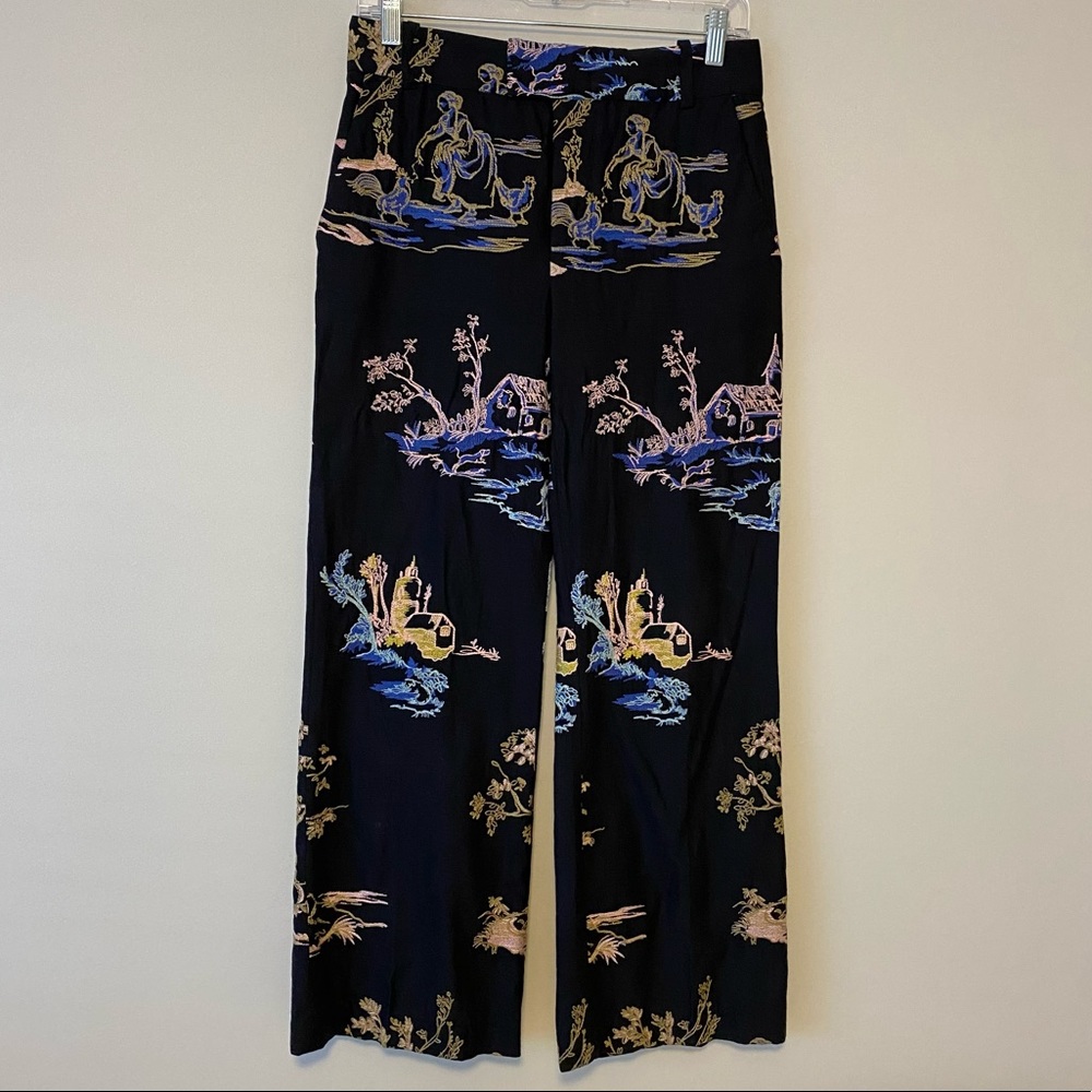 Zara Embroidered Pants